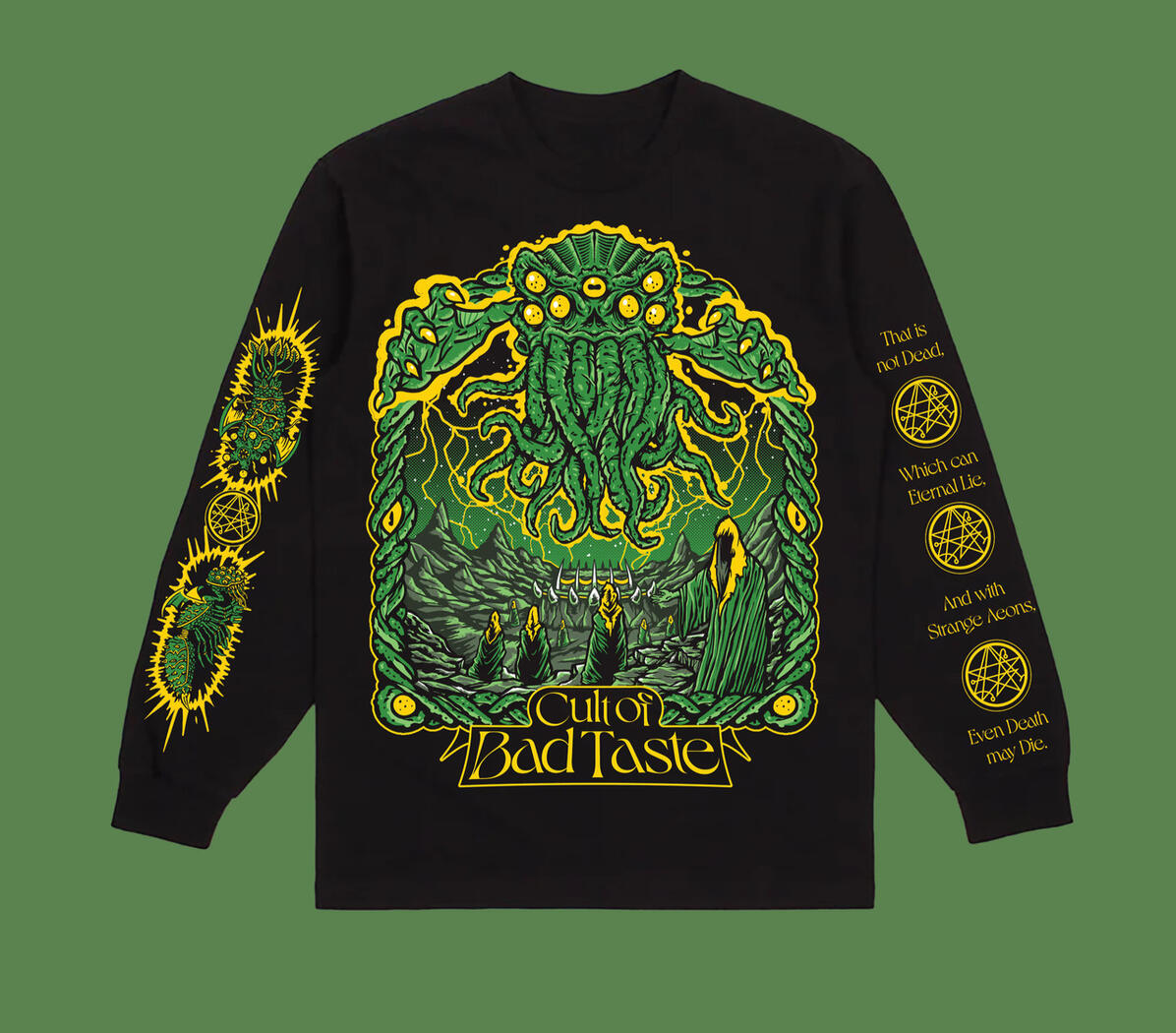Bad Taste Cthulhu Mockup